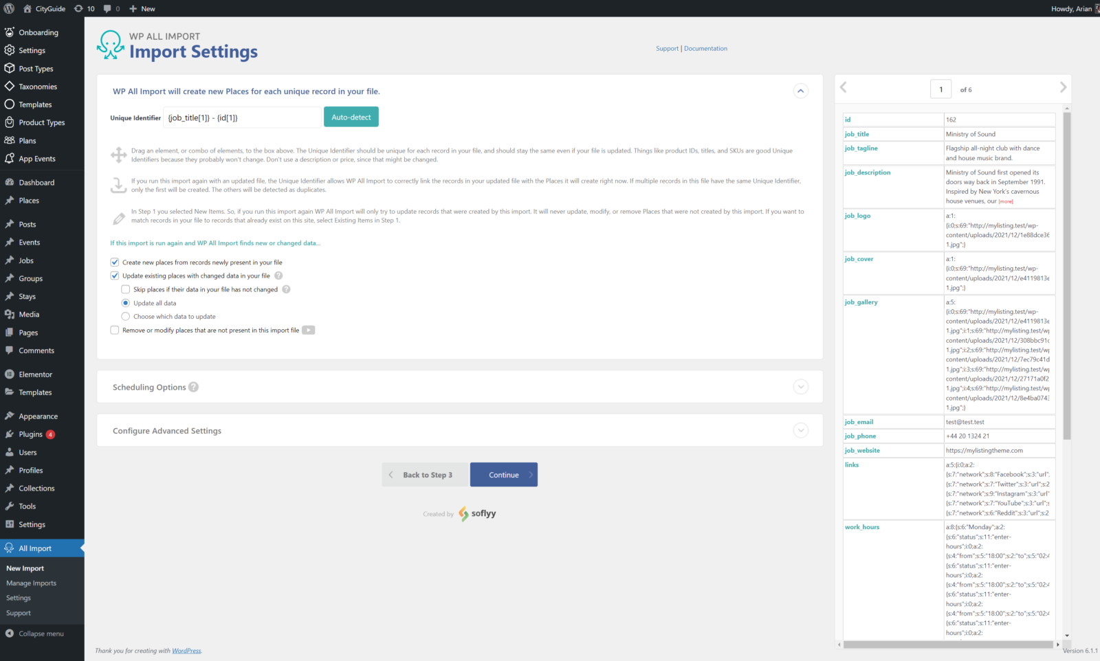 Voxel addon for WP all import - docs.getvoxel.io