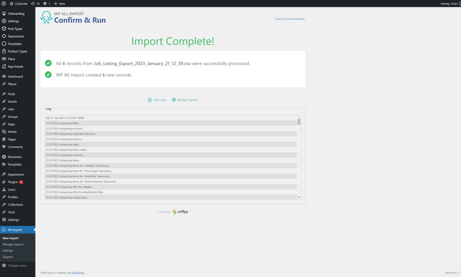 Voxel addon for WP all import - docs.getvoxel.io